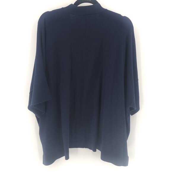 EILEEN FISHER Merino Wool Open Kimono Cardigan - Picture 2 of 4